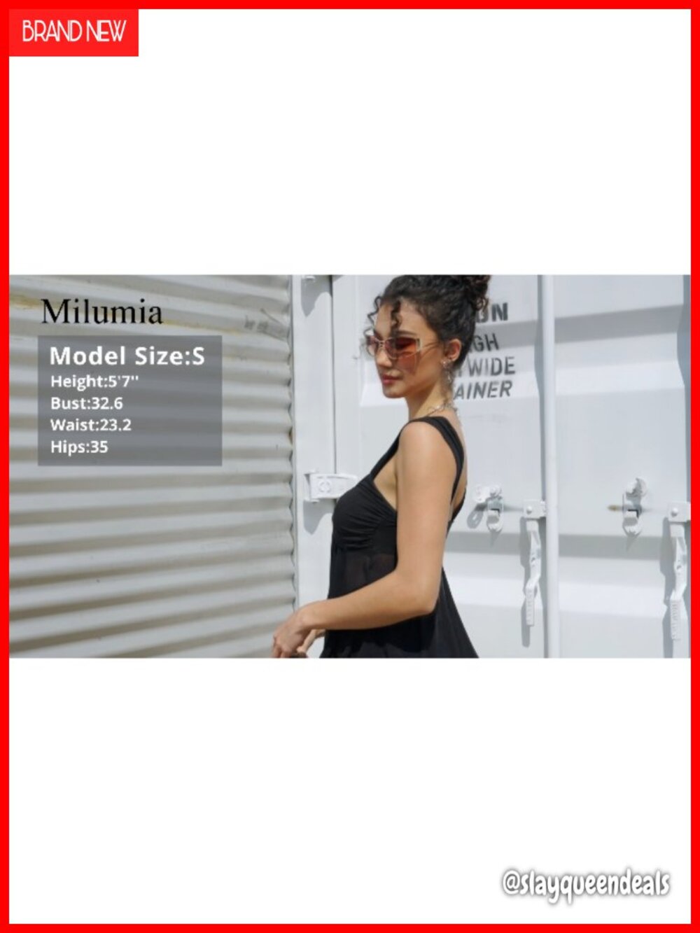 Flowy Baby Doll Tank Top Y2k Mesh Going Out Top Peplum Shirt Party Rave - Picture 6 of 6